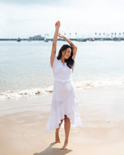 Annika Dress, Coconut Milk