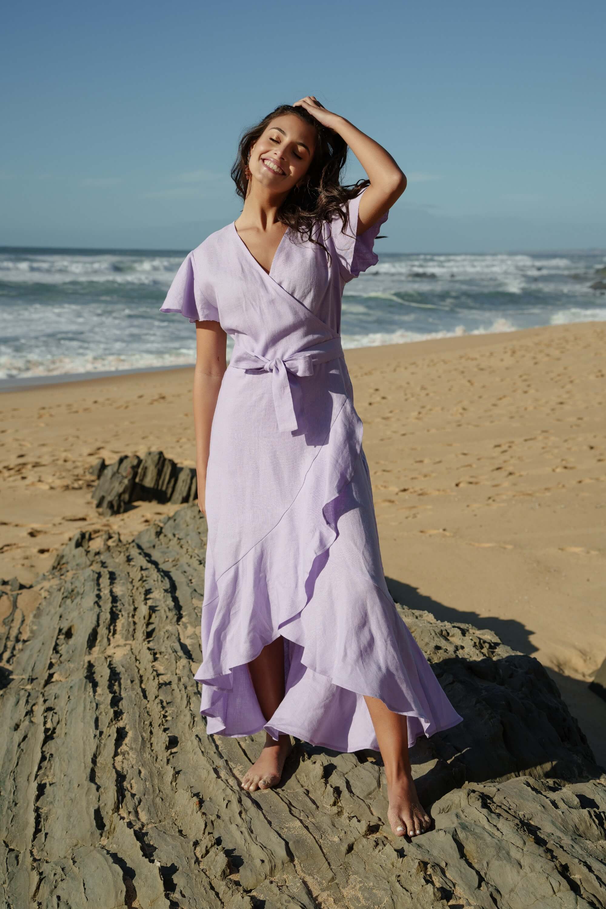 Annika Dress, Lupine