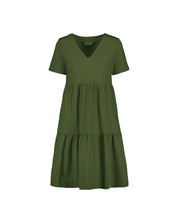 Layered dress, Chive