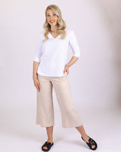 Vera Blouse Pellavapaita, Coconut Milk