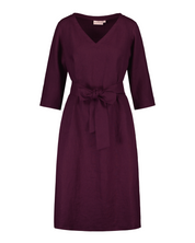 Vera Dress Pellavamekko, Merlot