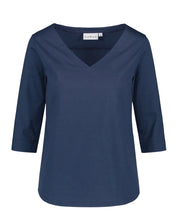 Vera Blouse, Dark Cobalt