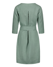 Classic Linen Dress, Desert Sage