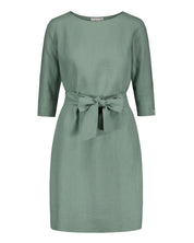 Classic Linen Dress, Desert Sage