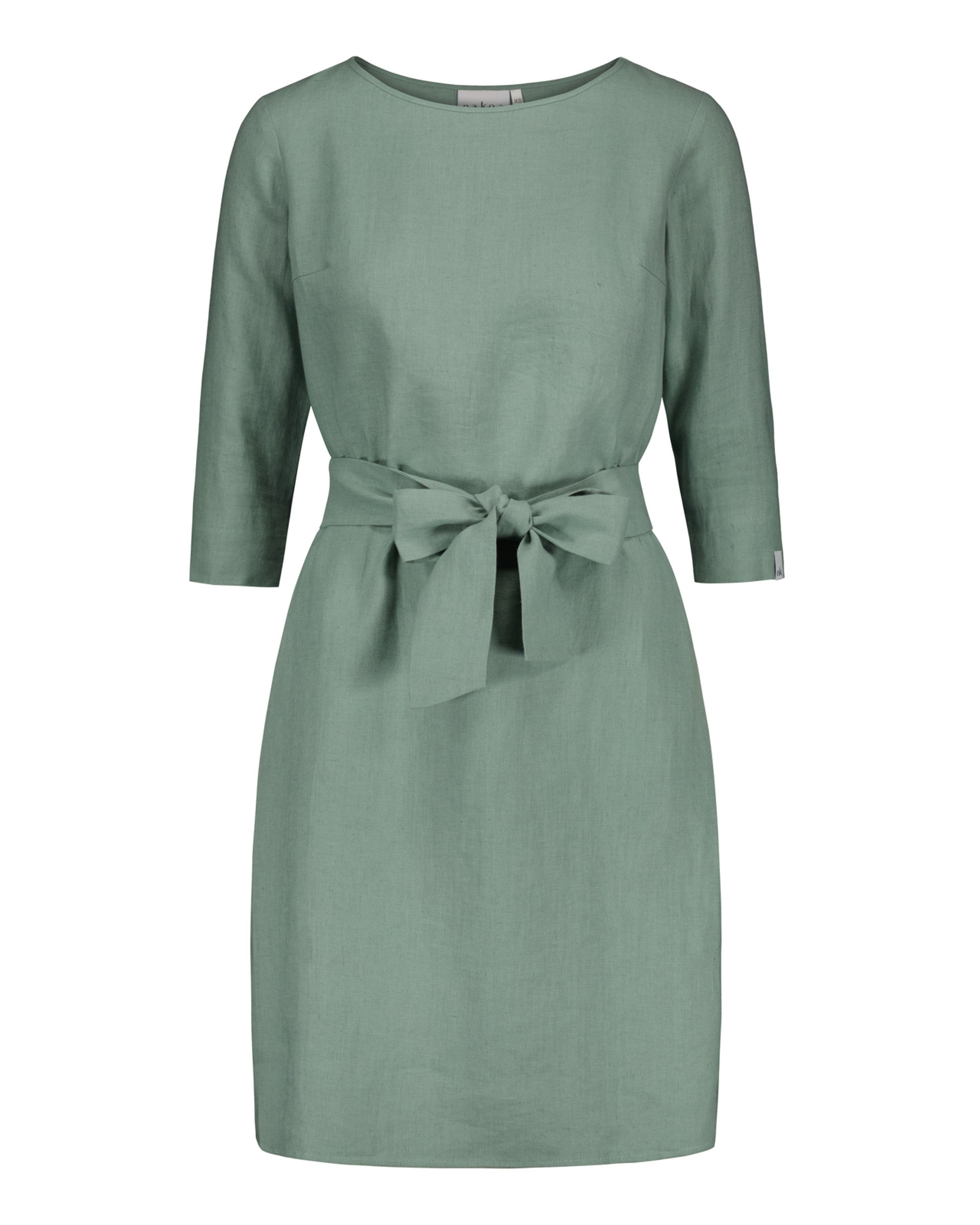 Classic Linen Dress, Desert Sage