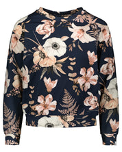 Casual Chic Print shirt, Midnight Lily