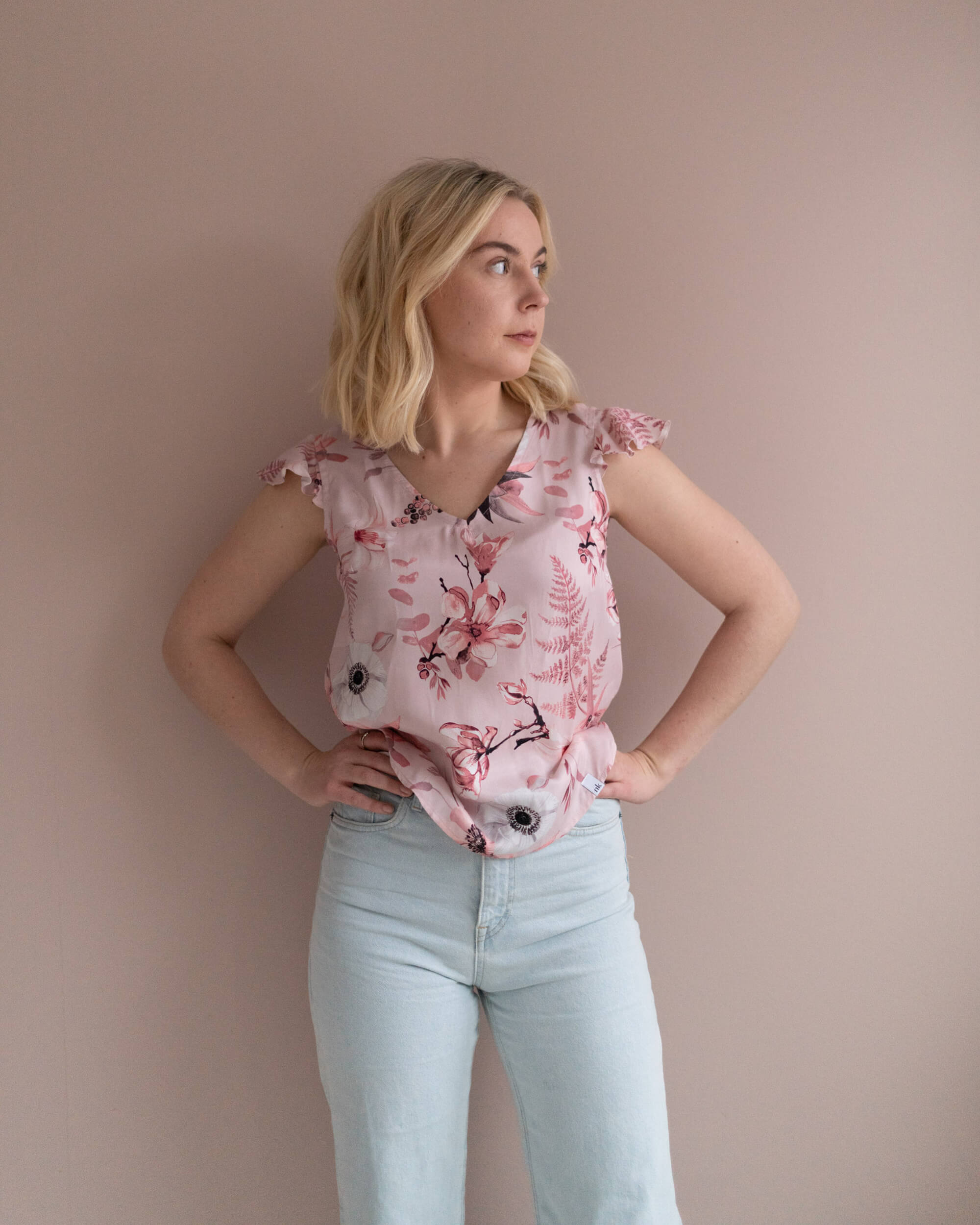 Sofia Top, Rose Lily