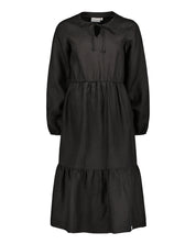 Ulrika Linen Dress, Black