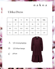 Ulrika Linen Dress, Black