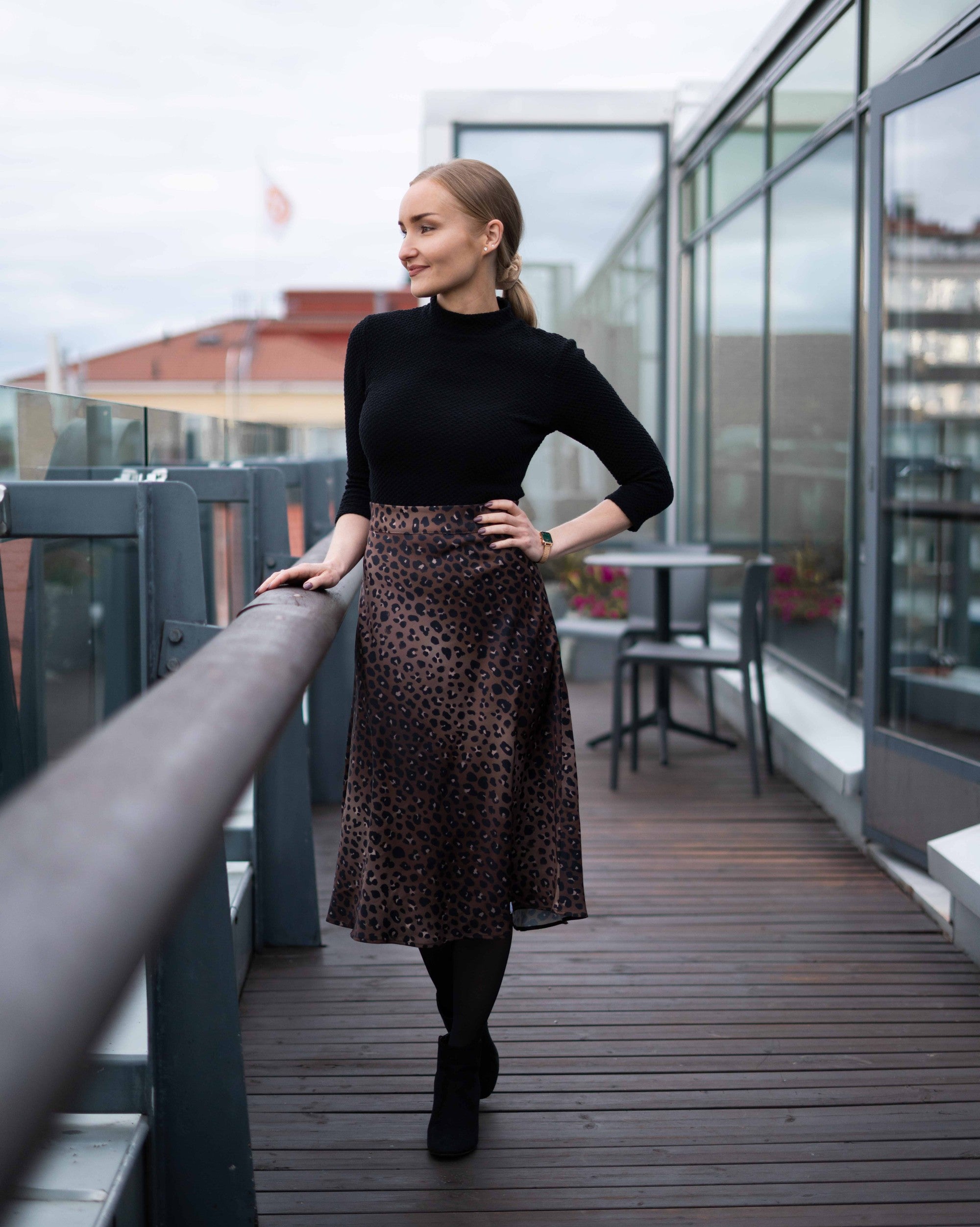 Classic Midi Skirt, Coco Leo