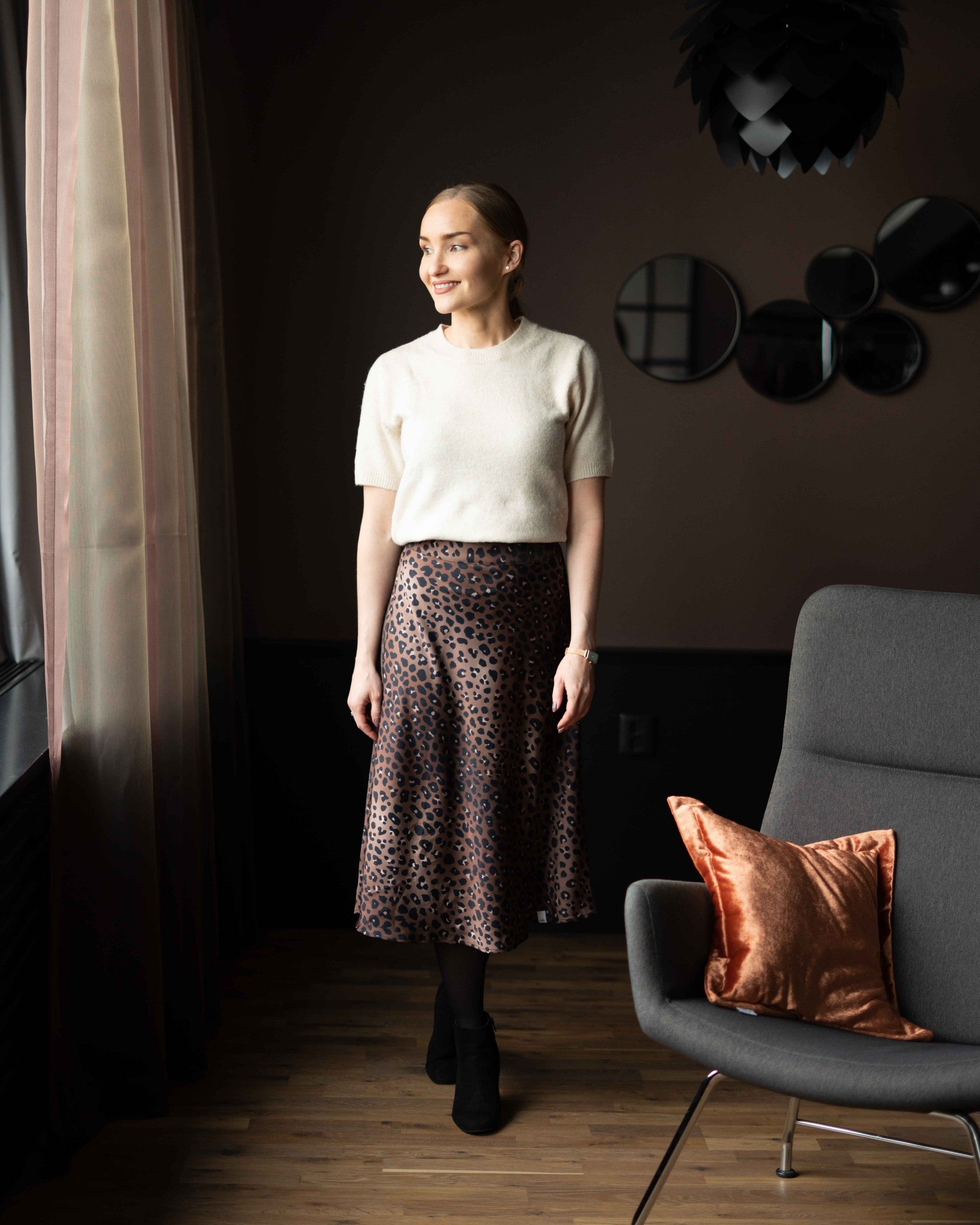 Classic Midi Skirt, Coco Leo