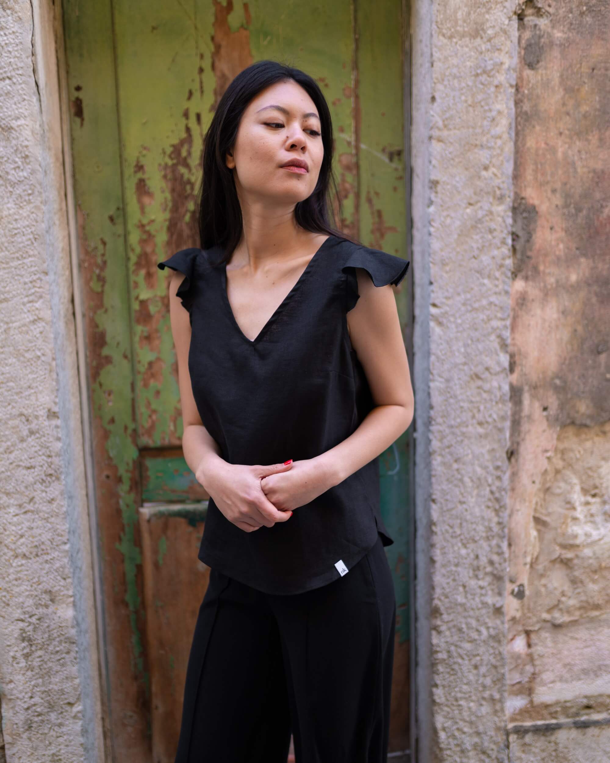 Sofia Top, Black