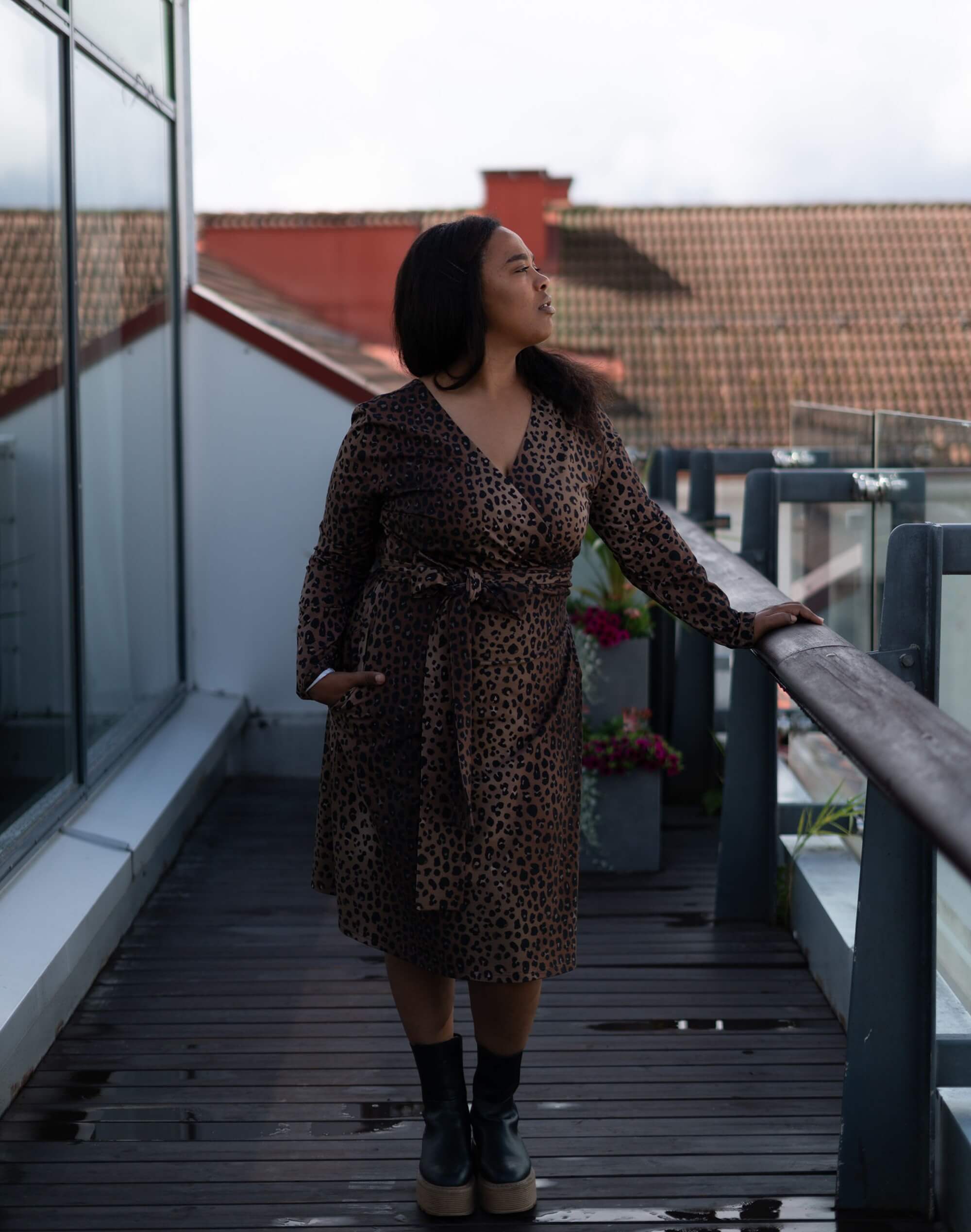 Print Kietaisumekko, Coco Leo