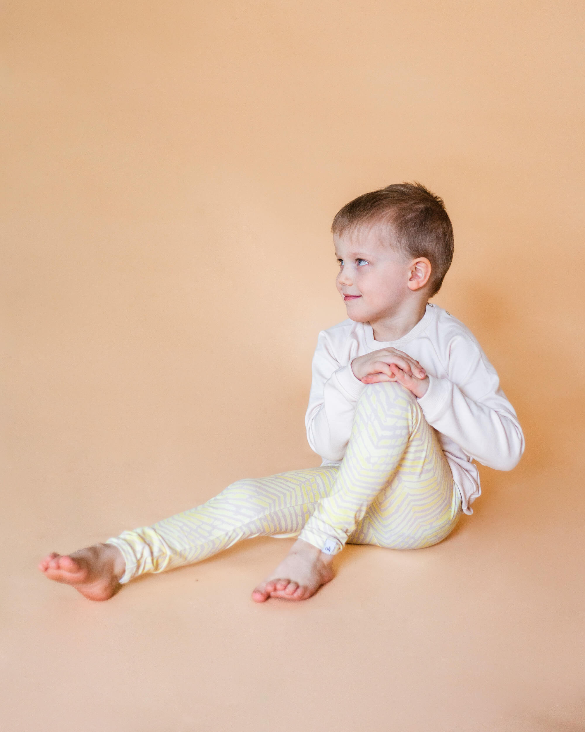 Print Leggings, Safari Sand