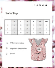 Sofia Top, Rose Lily