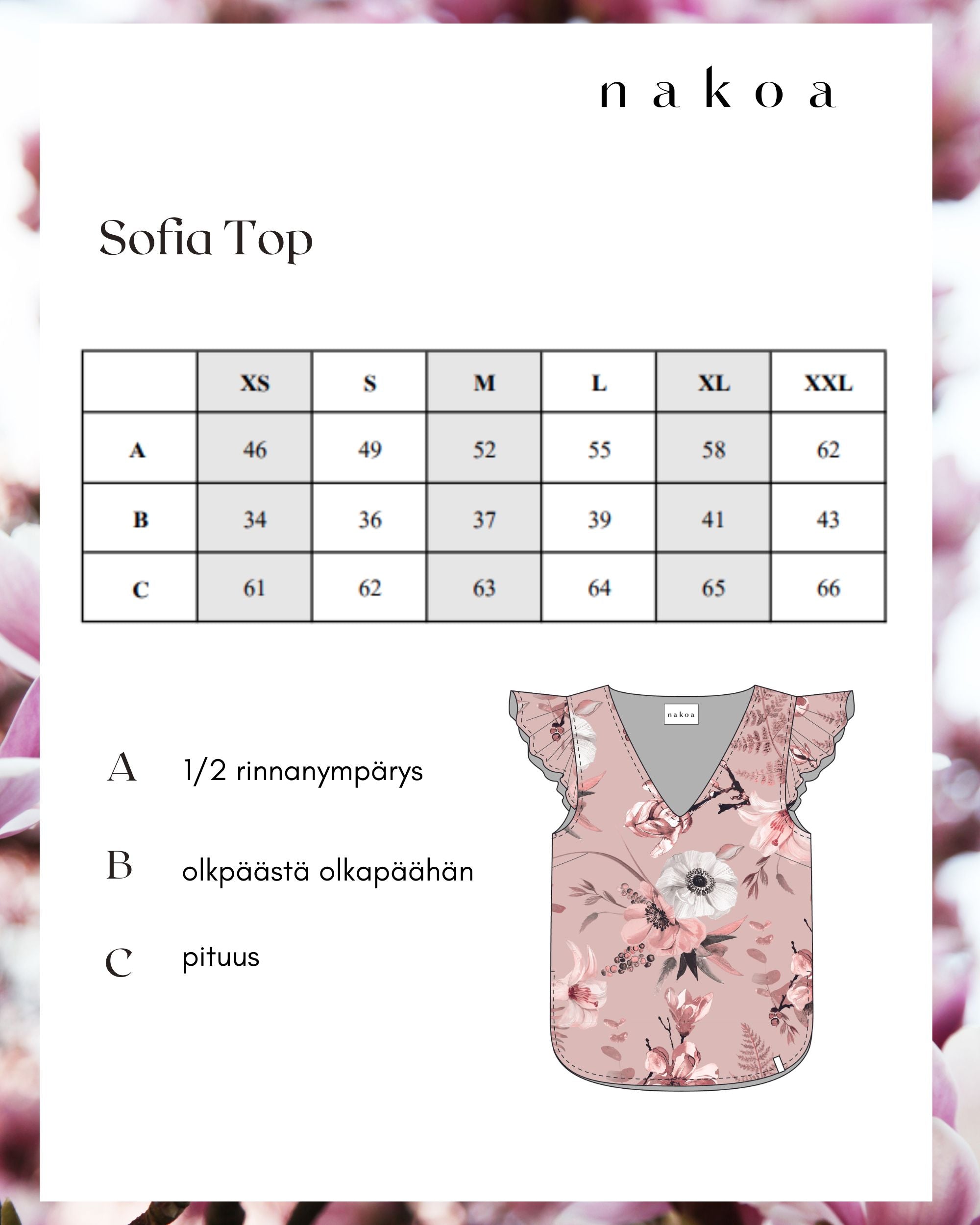 Sofia Top, Rose Lily