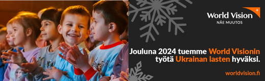 Nakoa lahjoittaa 15% joulukuun tuotoista Ukrainan lapsille