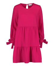 Hailey Dress, Pink Peacock