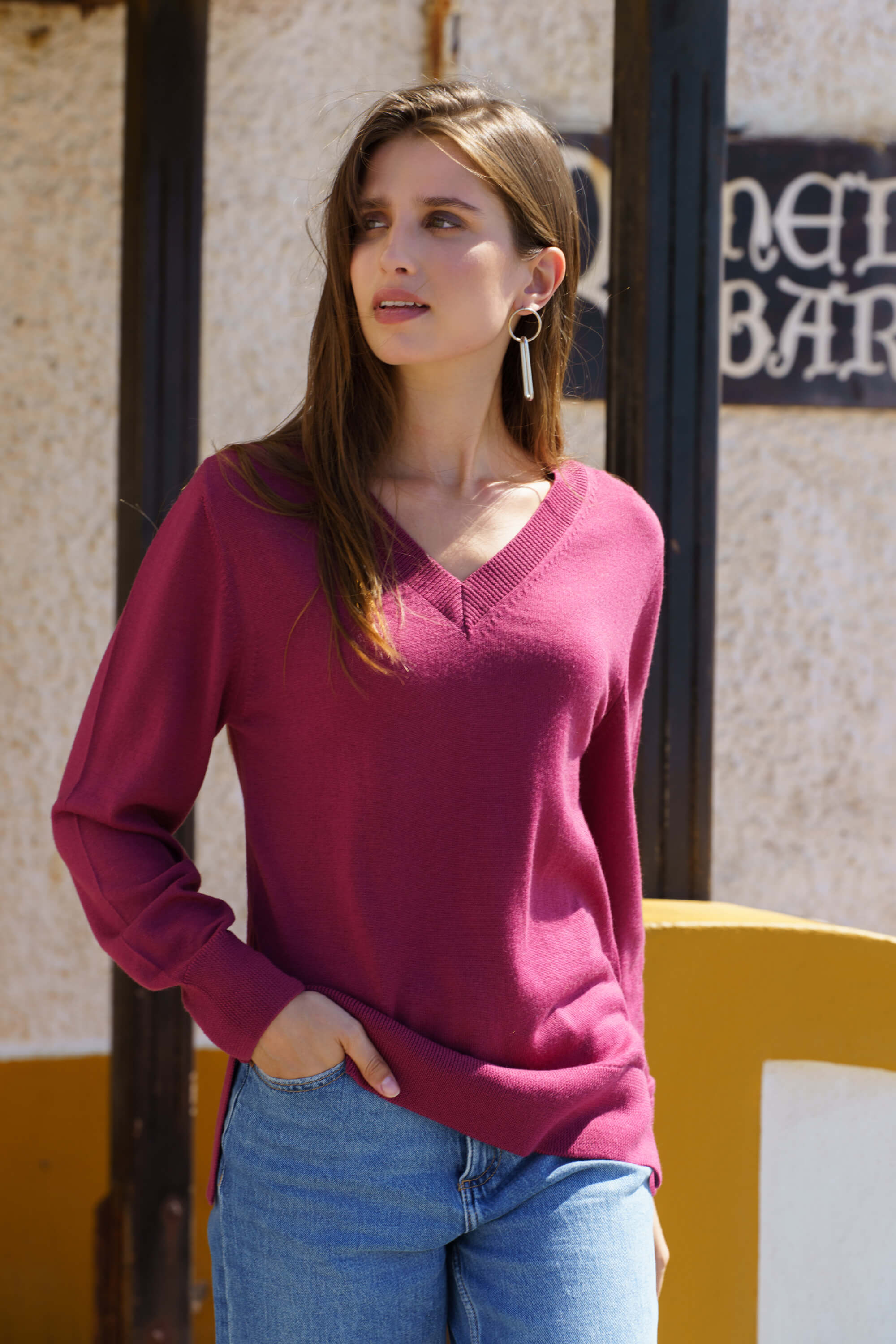 Kelly Jumper Light, Heather