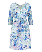 Print Wrap Dress, Lush