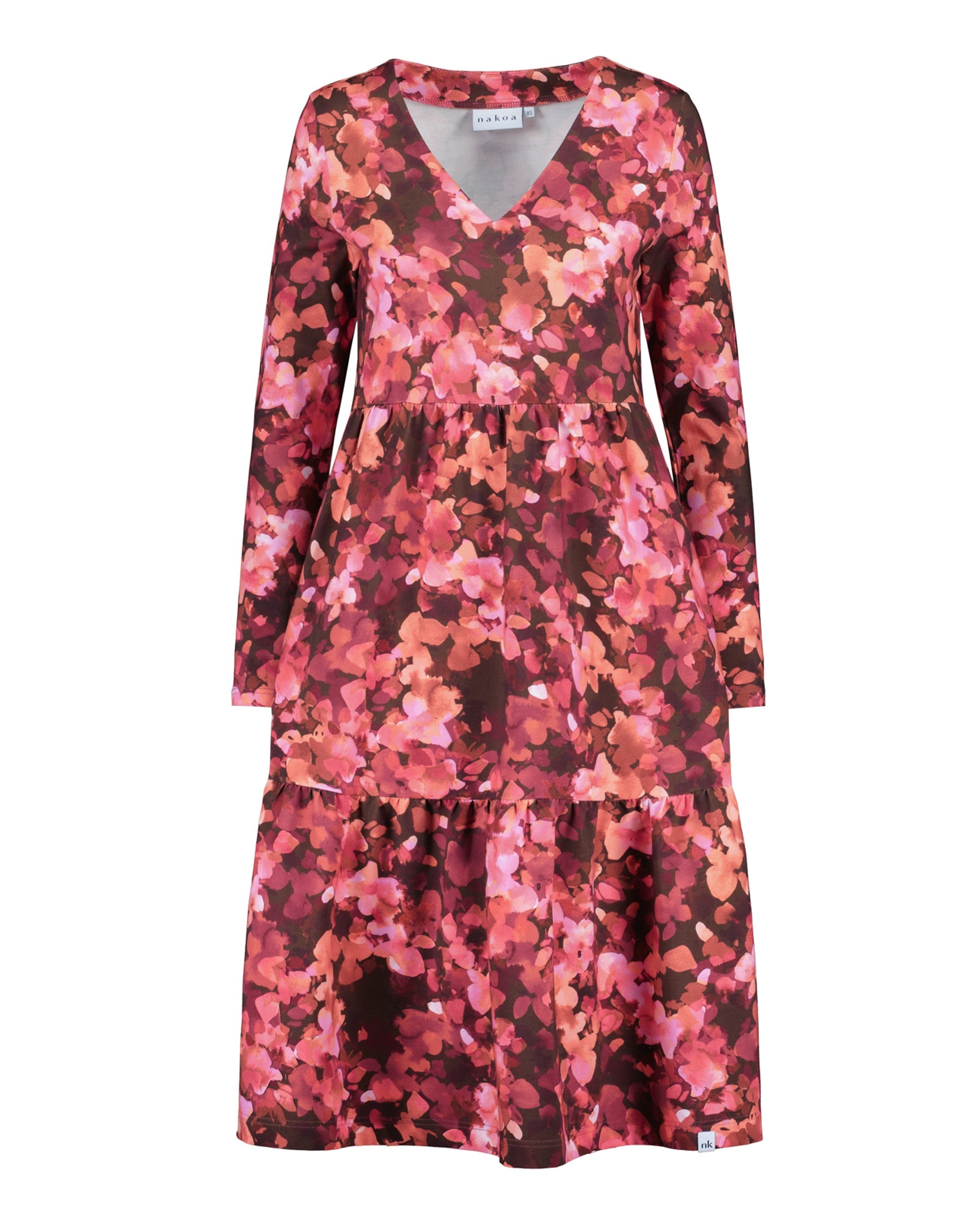 Amélie Dress layered dress, Scarlet Petals