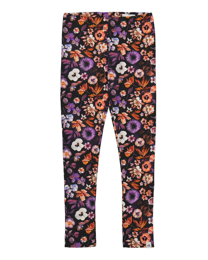 Print Leggings, Violettes