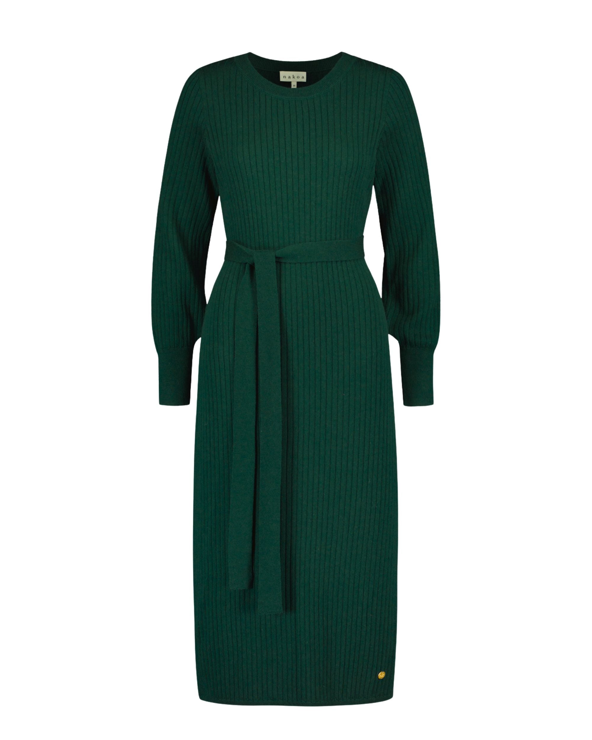 Leona Dress, Forest Green