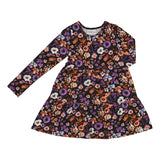 Kid's Print Layered Dress, Coco Leo