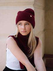 Merino Beanie, Espresso