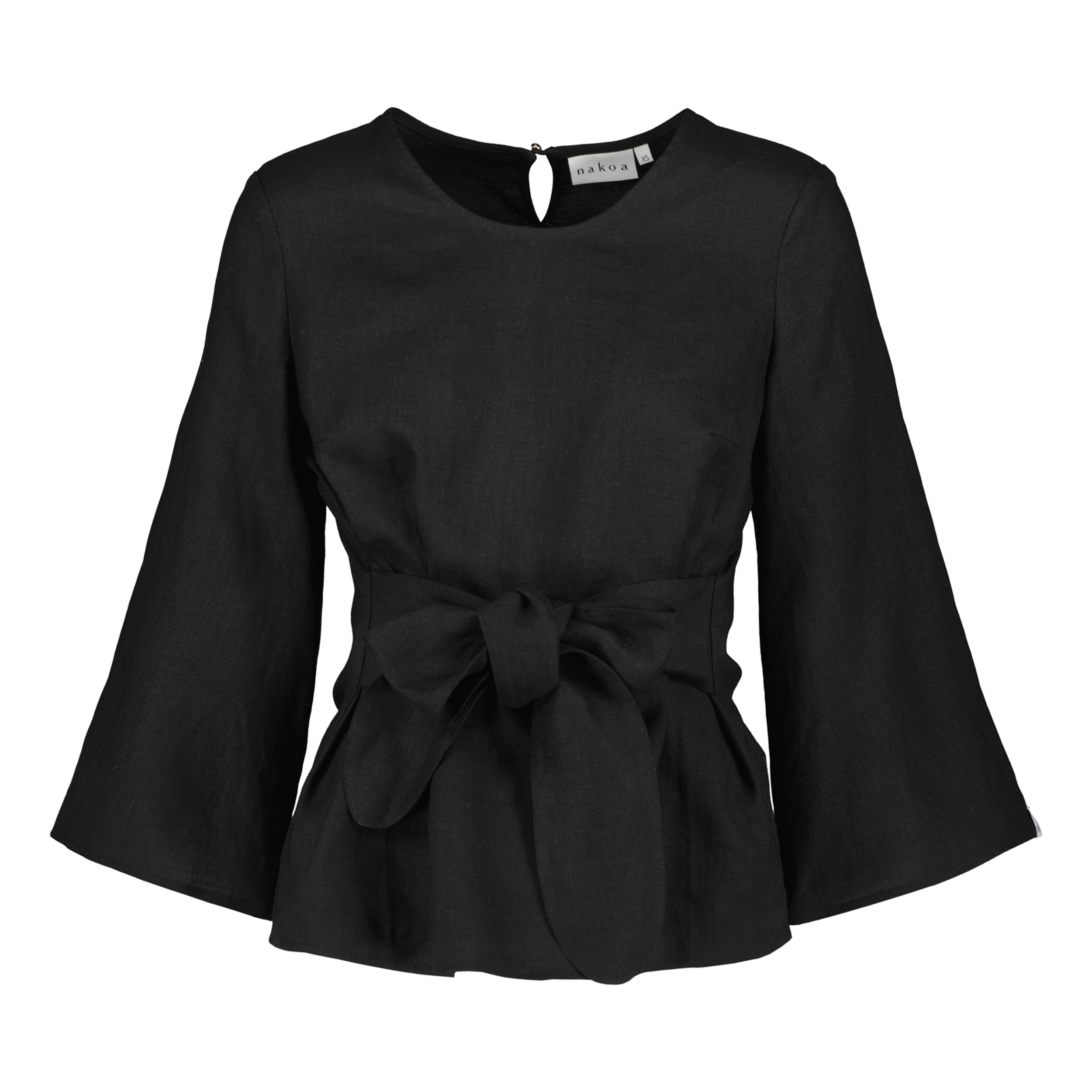 Ophelia Blouse, Black 