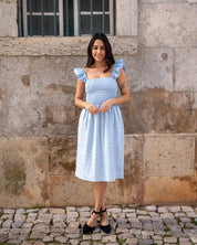Ariela Dress, Sky Blue