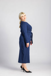 Zoey Dress, Dark Cobalt