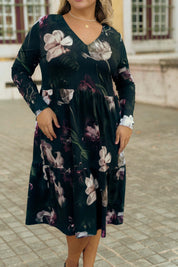 Amélie Dress layered dress, Noir