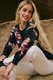 Casual Chic Print Shirt, Luna