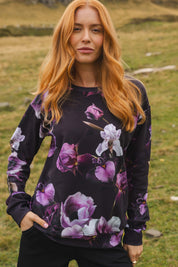 Casual Chic Print Shirt, Secrets