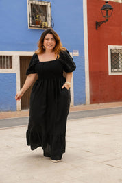 Claire Dress, Black
