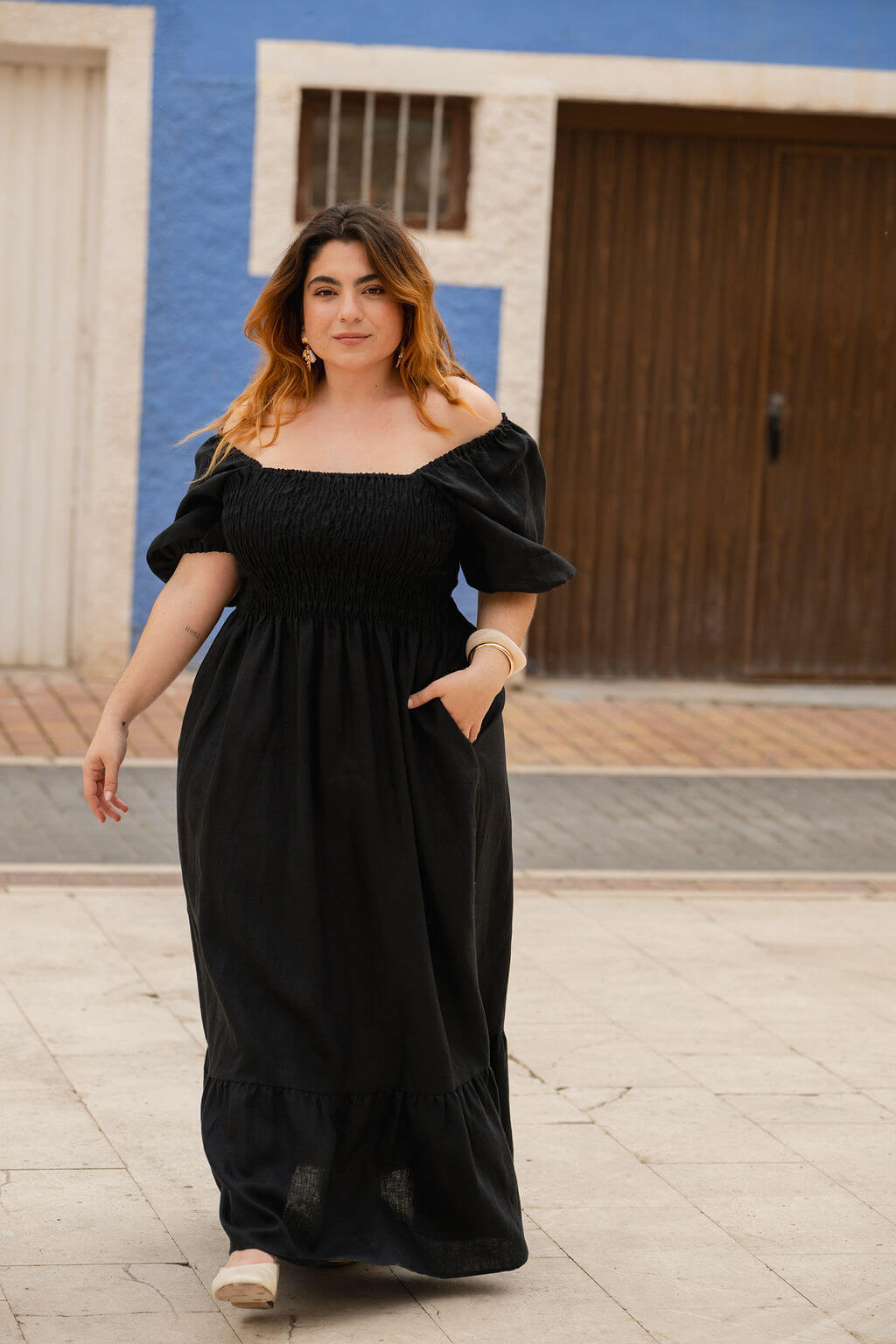 Claire Dress, Black