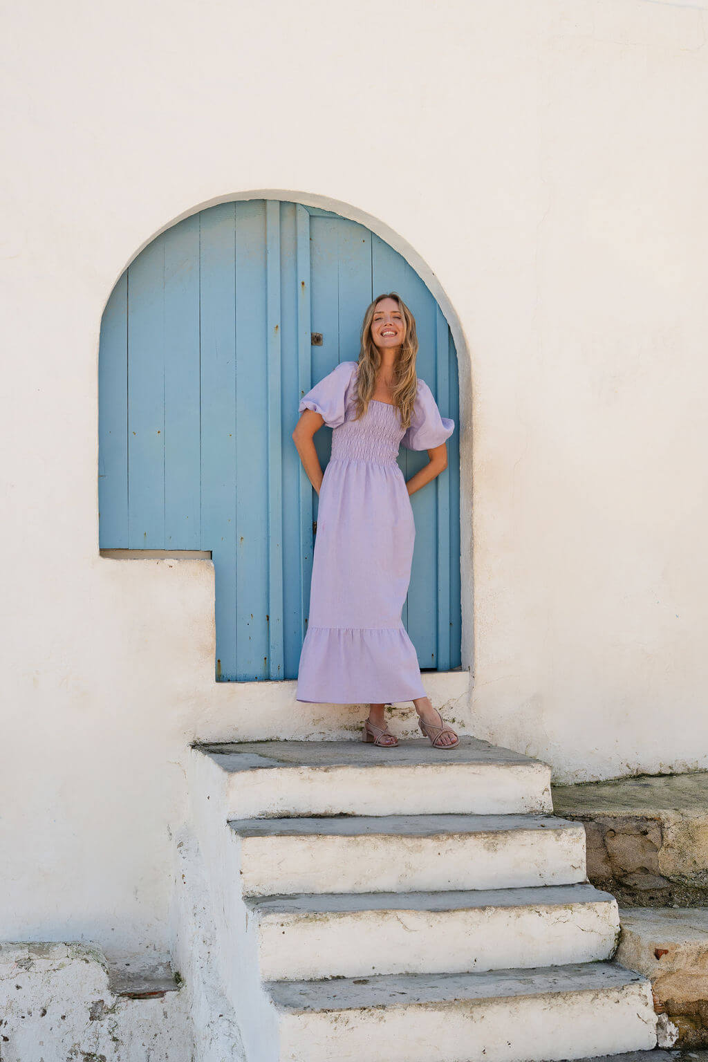 Claire Dress, Lupine