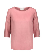 Classic Linen Blouse Pellavapaita, Powder Pink
