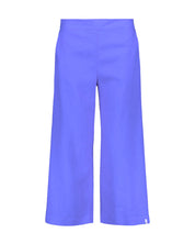 Culottes linen trousers, Stonewashed Marina Blue
