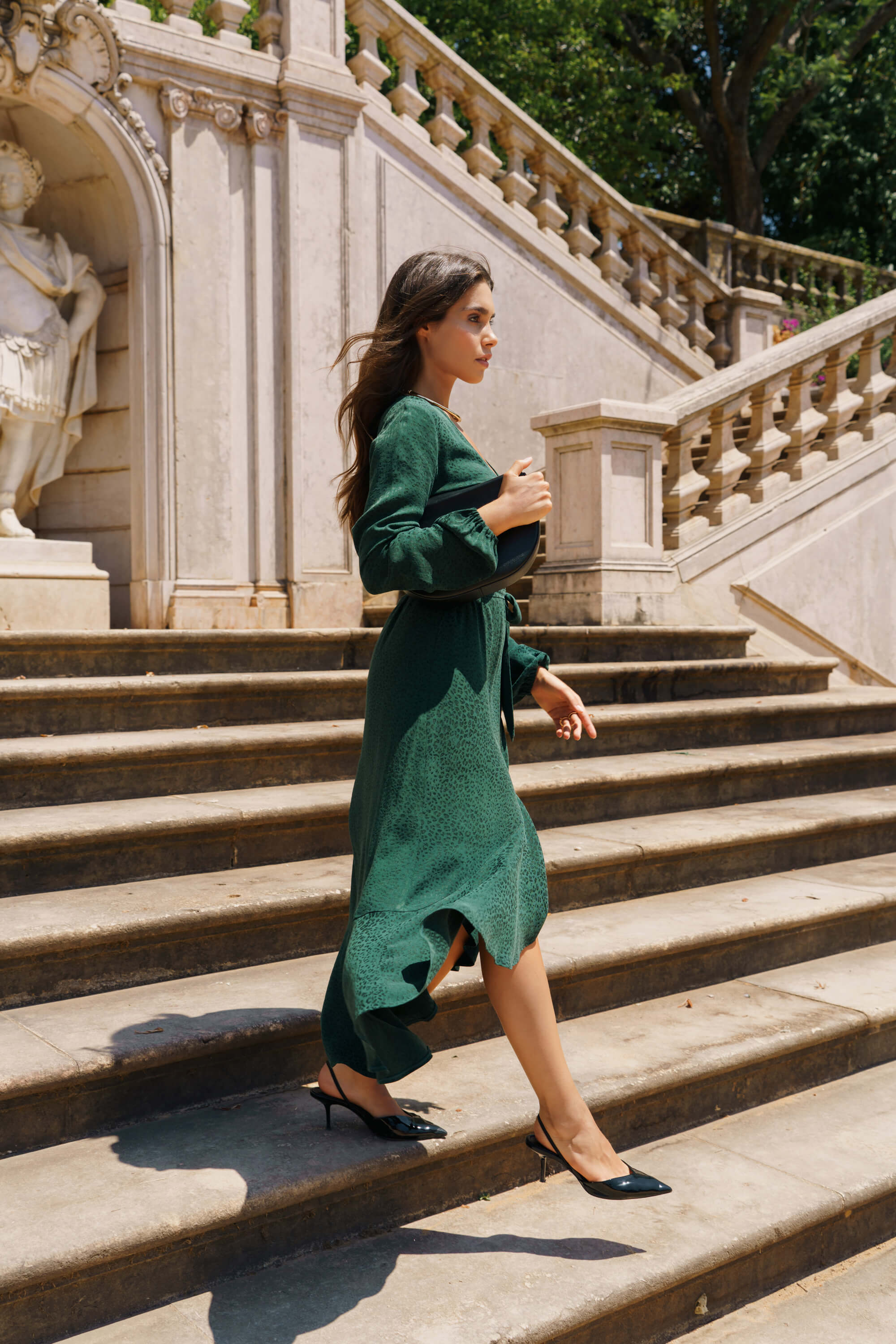 Letoise Attire Eloise Dress, Emerald – Nakoa Oy