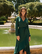 Eloise Dress, Emerald