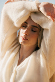 Elsie Cardigan, Ivory