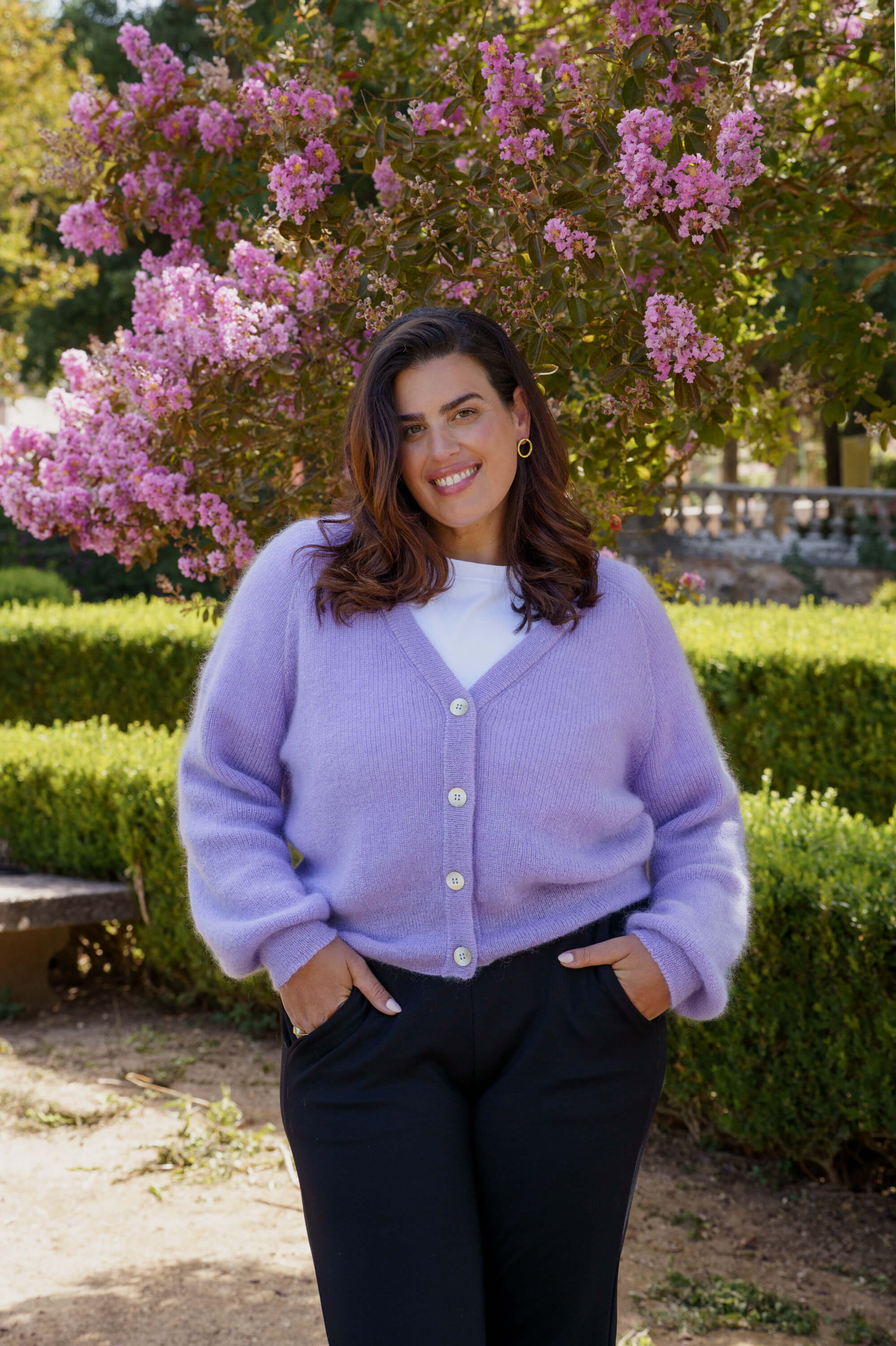 Elsie Cardigan, Lavender