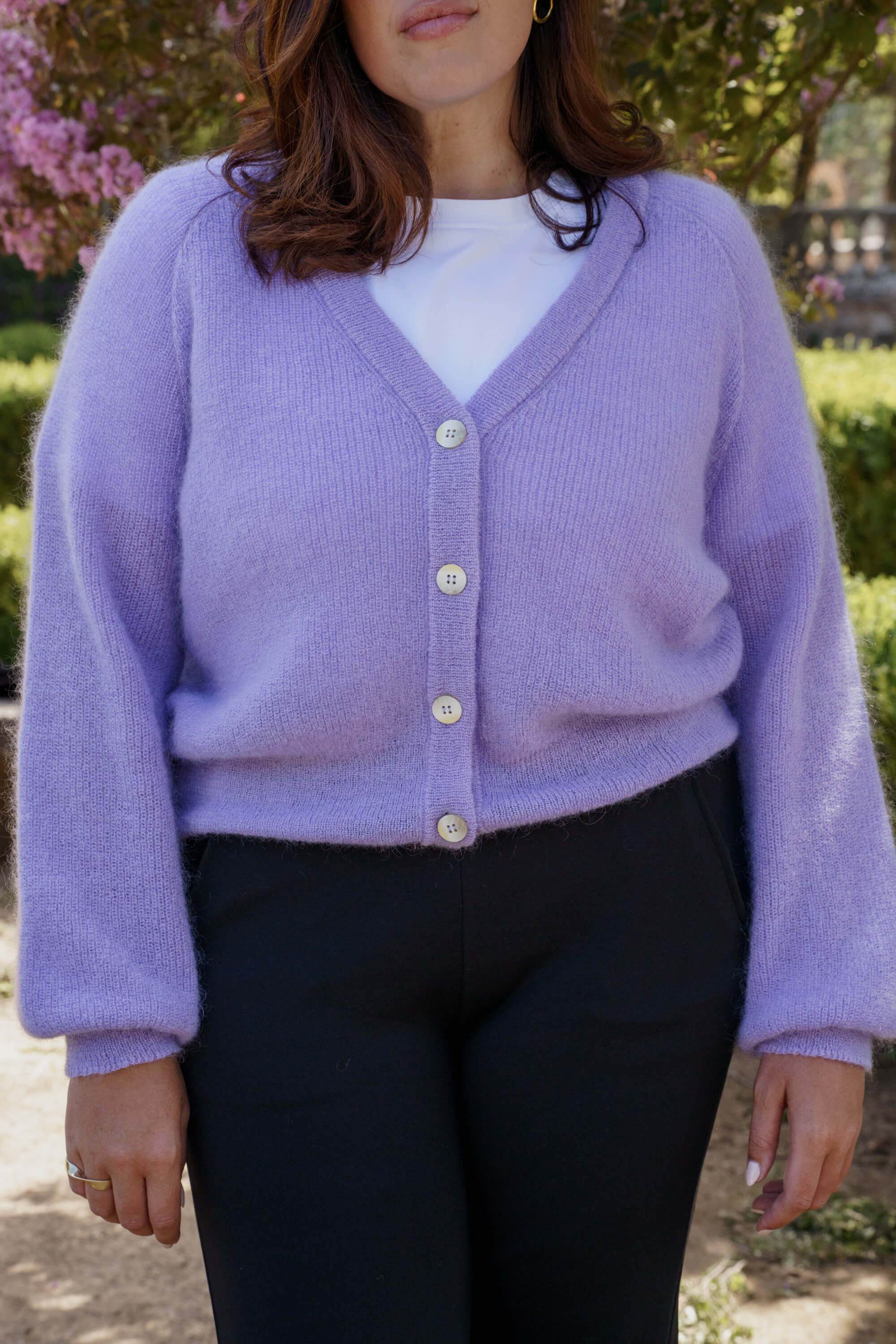 Elsie Cardigan, Lavender