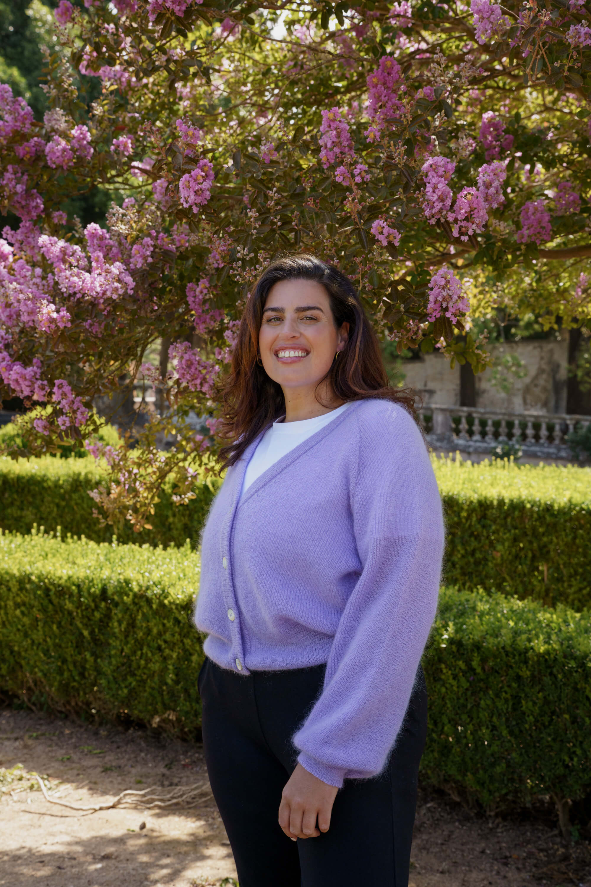 Elsie Cardigan, Lavender