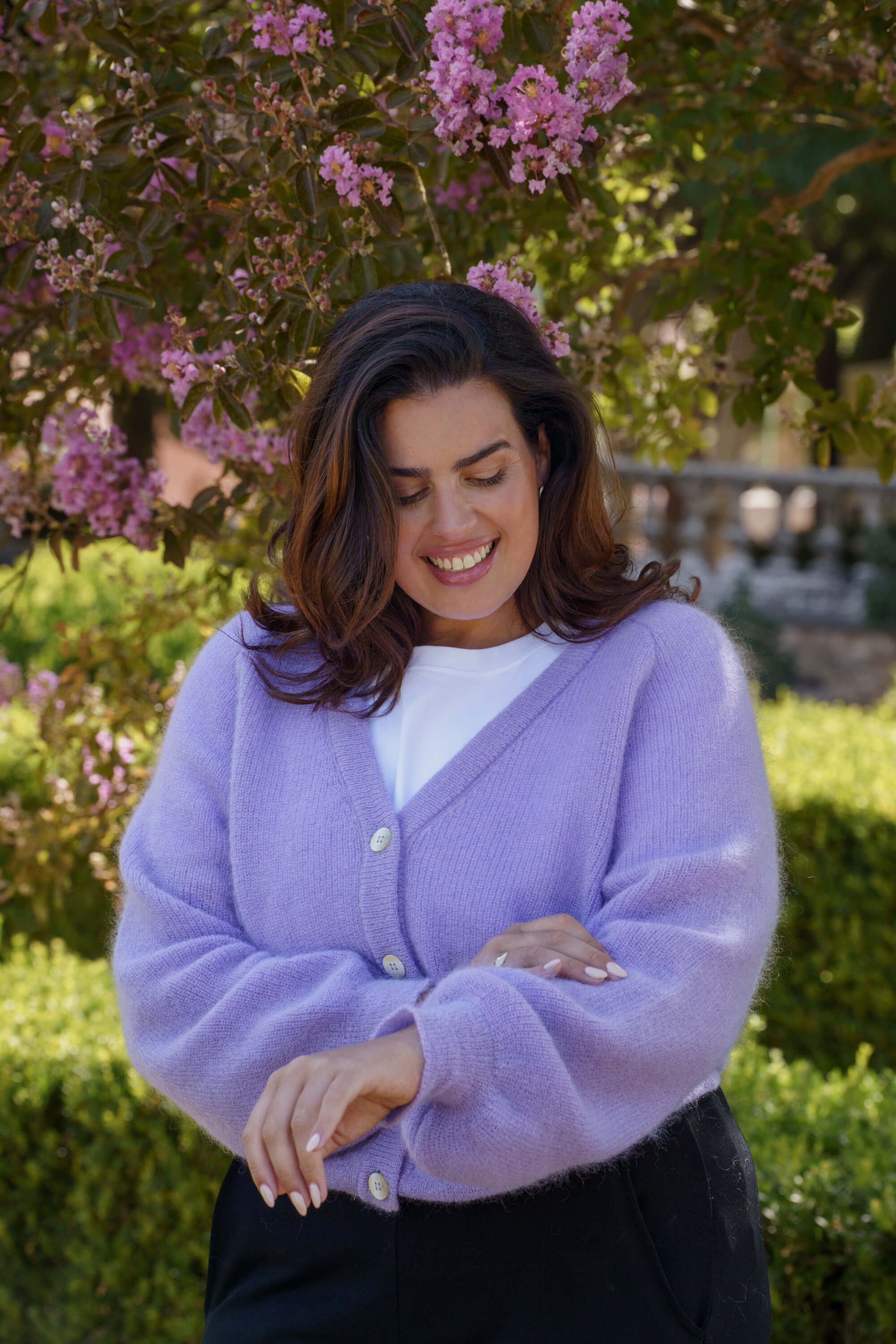 Elsie Cardigan, Lavender