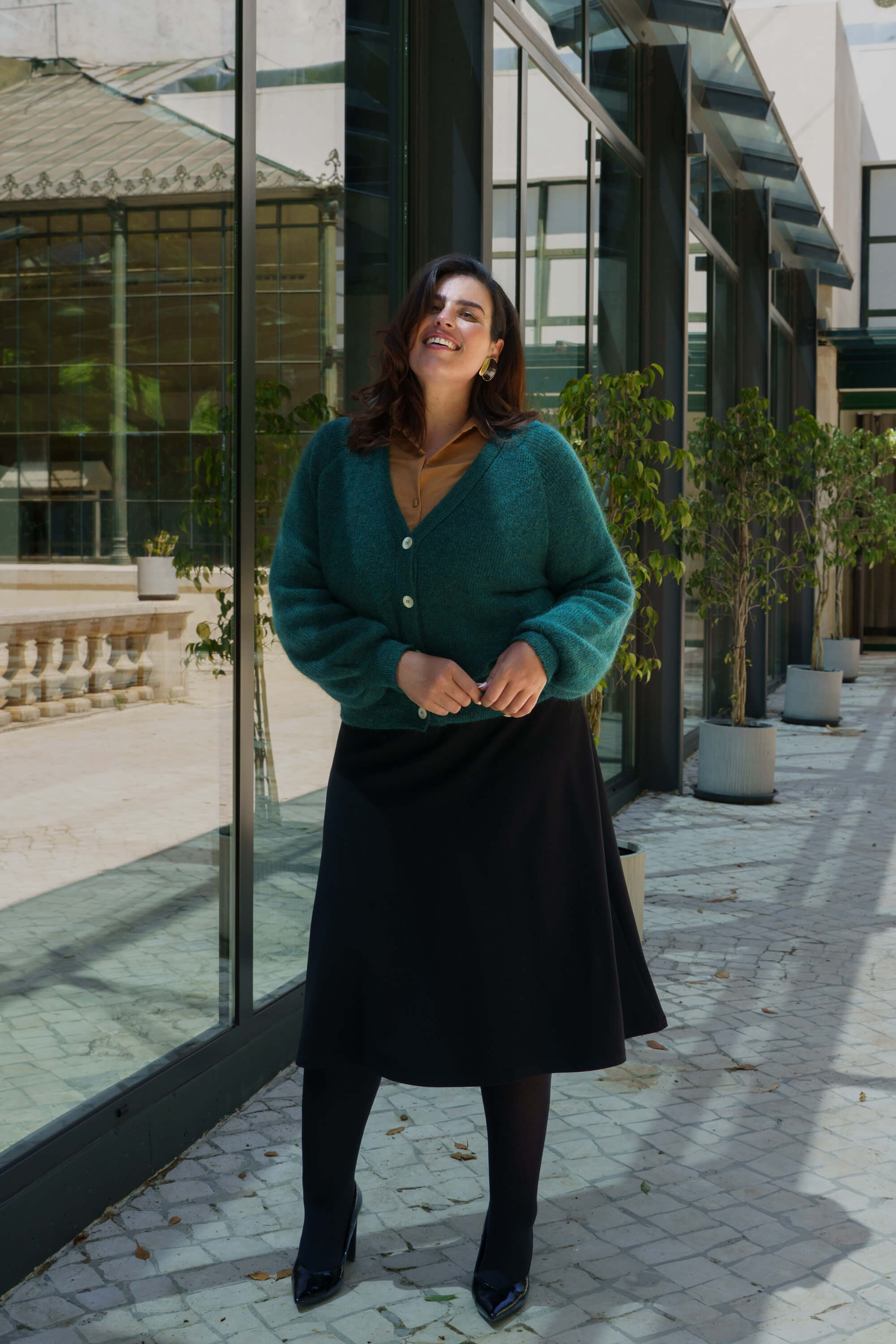 Elsie Cardigan, Pine