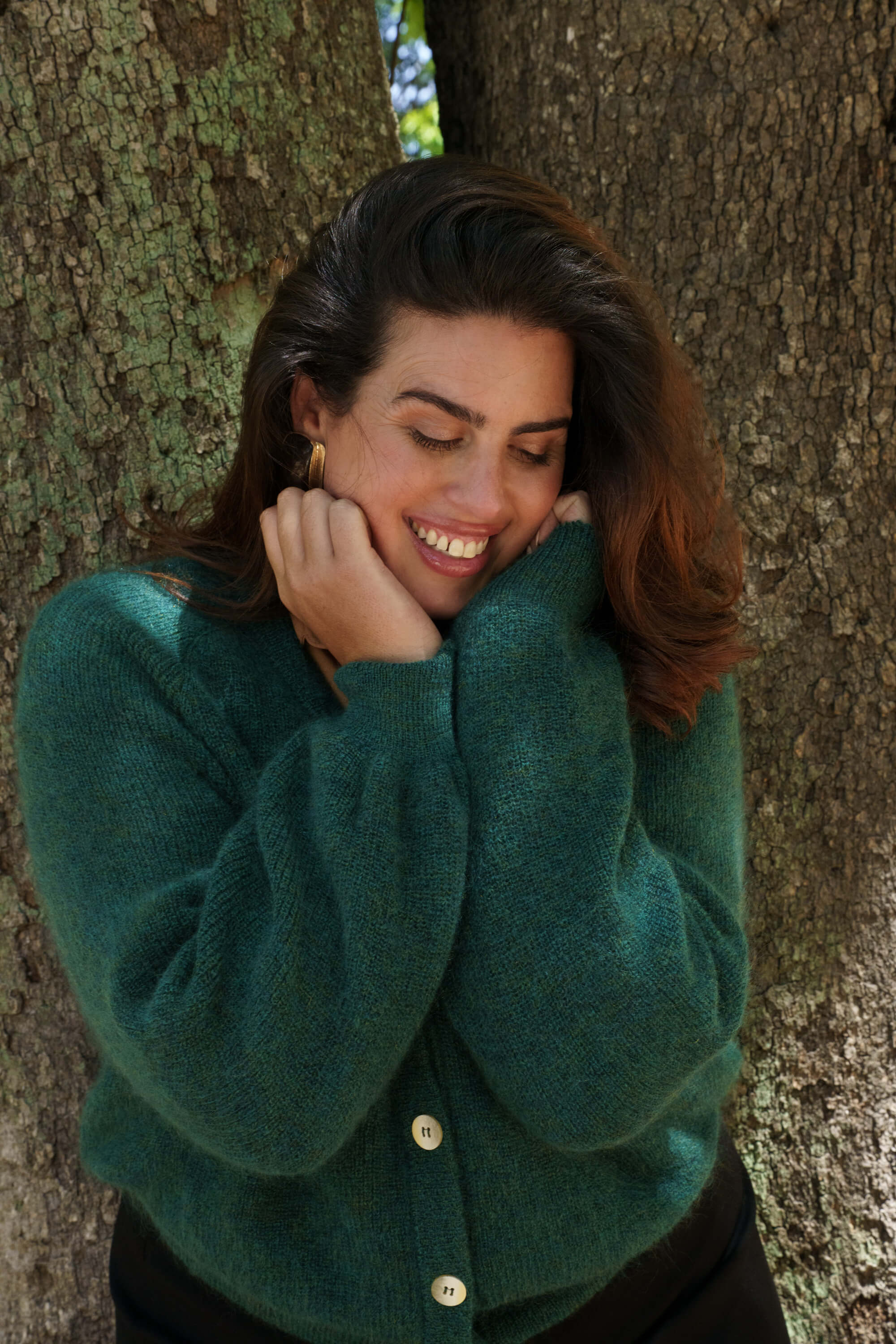Elsie Cardigan, Pine