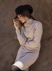 Isla Dress, Almond